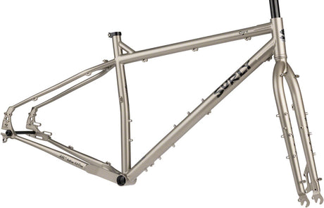 Surly Ogre Frameset - 29" Steel Champagne Supernova Large