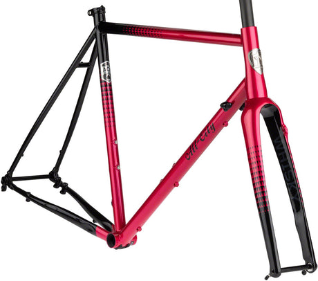 All-City Zig Zag Frameset - 700c Steel Sour Cherry Seltzer 46cm