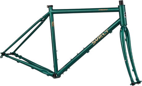 Surly Straggler Frameset - 650b Steel Subtropic Algae 52cm
