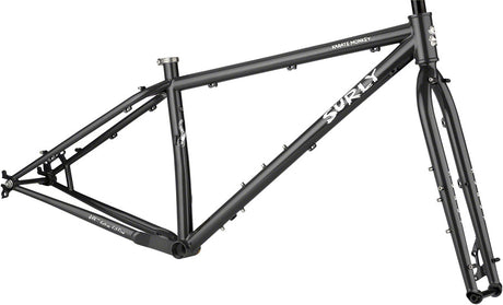 Surly Karate Monkey Frameset - 27.5" Steel Hi-Viz Black X-Small