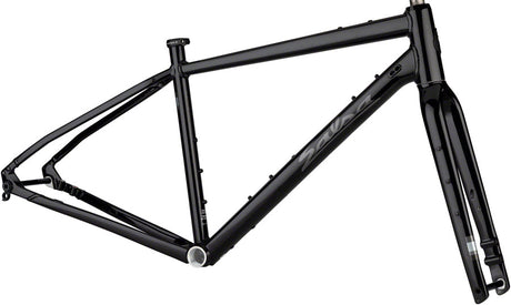 Salsa Journeyer Drop Bar Frameset - 700c/650b Aluminum Black 49cm