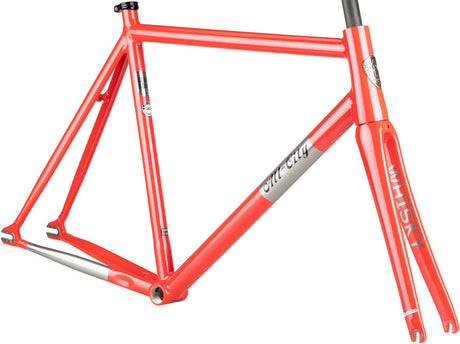 All-City Thunderdome Frameset - 700c Aluminum Hot Pink Blink 46cm