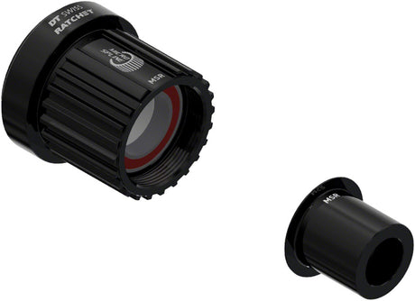 DT Swiss Ratchet Freehub Body - Shimano Micro Spline Road Light Aluminum Ball Bearing w/ End Cap 12 x 142 mm