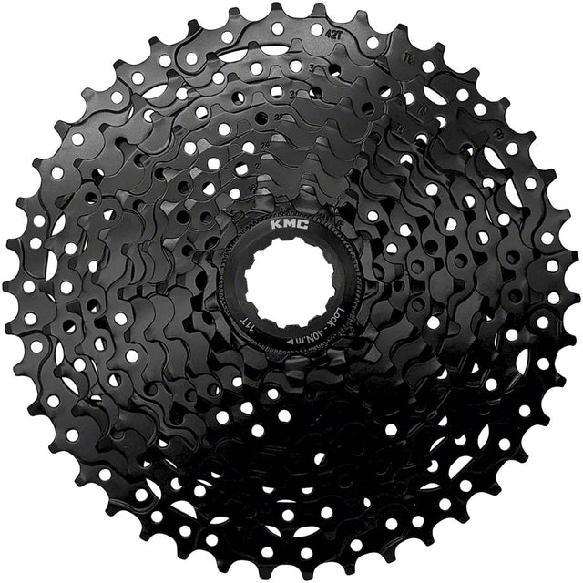 KMC REACT Cassette - 10-Speed 11-42t HG Driver Compatible Black