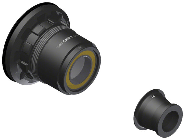 DT Swiss Ratchet DEG Freehub Body - SRAM XD Light Aluminum Ceramic Ball Bearing w/ End Cap 12 x 148 mm