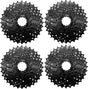 KMC REACT Cassette - 9-Speed 11-32t HG Driver Compatible Black 4 pk.