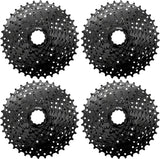 KMC REACT Cassette - 9-Speed 11-36t HG Driver Compatible Black 4 pk.