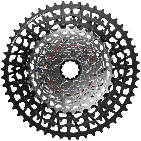 SRAM GX Eagle T-Type XS-1275 Cassette - 12-Speed 10-52t For XD Driver BLK/Silver