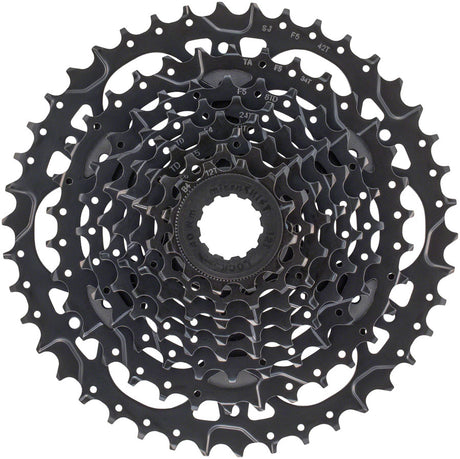 microSHIFT Acolyte Cassette - 8 Speed 12-42t Black ED Coated