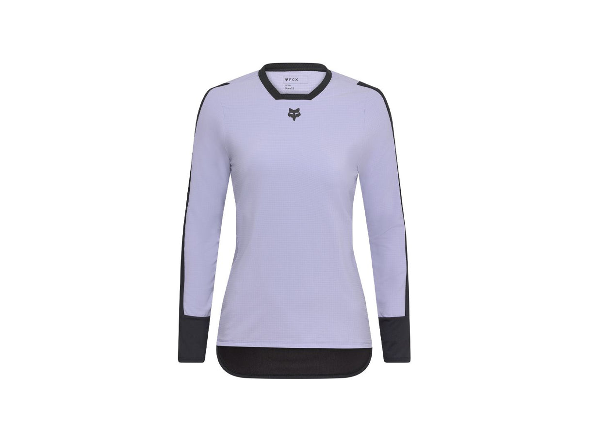 Fox Racing 25 Defend Thermal LS Women Small Purple Jersey