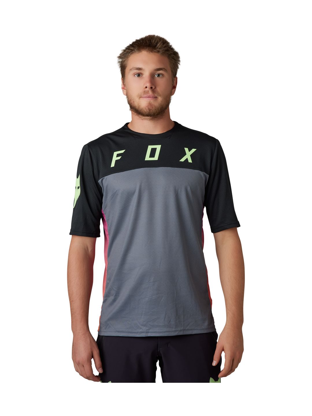 Fox Racing Defend Cekt Small Black/Grey Jersey