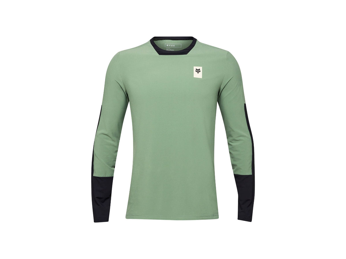 Fox Racing 24 Defend Thermal Small Green Jersey