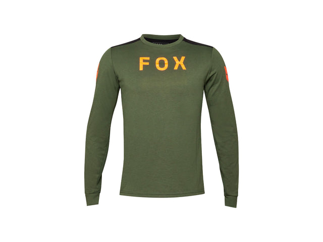Fox Racing 24 Ranger Long Sleeve X-Large Dark Green Jersey