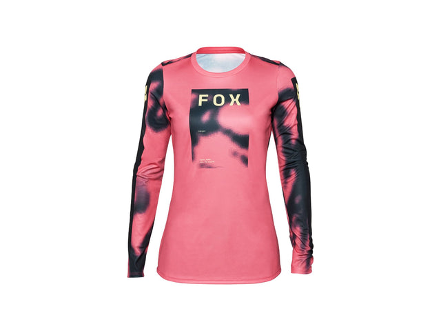 Fox Racing 24 Ranger Long Sleeve Women Large Pink Jersey