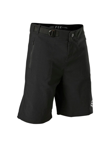 Short Fox Racing Ranger Liner Youth 28 Black