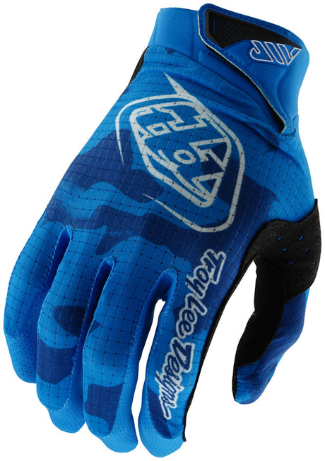 Troy Lee Designs Air Glove – Blotted Bright Blue Medium
