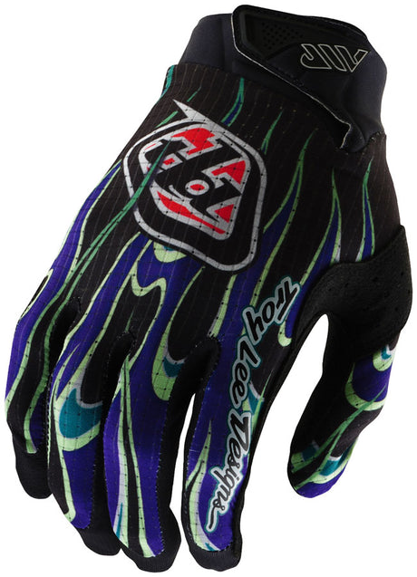 Troy Lee Designs Air Glove – Torched Black / Purple X-Large