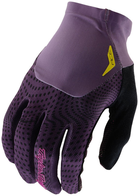 Troy Lee Designs Ace 2.0 Gloves – Radioscape Deep Purple Medium