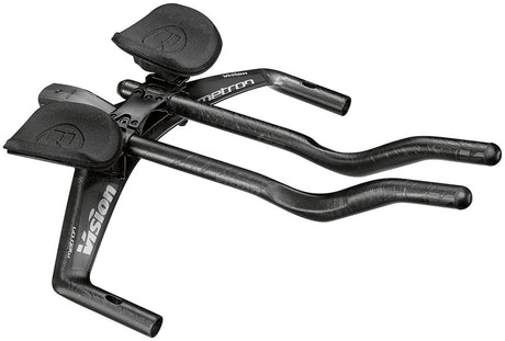 Vision TFA Integrated Handlebar/Aero Bar - Carbon Integrated 90mm 40cm BLK JS Bend
