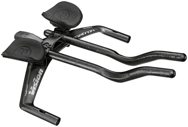Vision TFA Integrated Handlebar/Aero Bar - Carbon Integrated 90mm 40cm BLK JS Bend