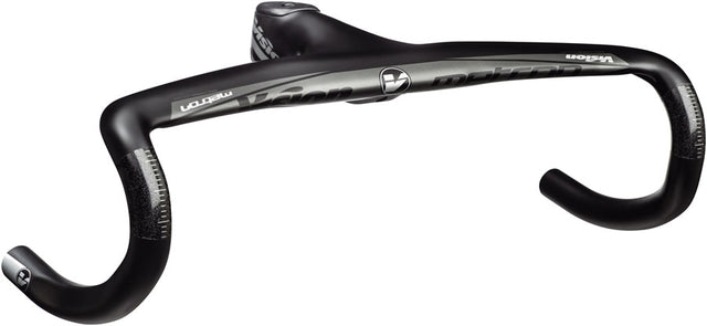 Vision Metron 5D Integrated Handlebar 120mm Stem Length 400mm Width -6° Angle Aero Road Design – Carbon