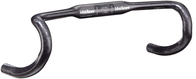 Vision TriMax 4D Compact Handlebar 31.8mm Clamp Diameter 420mm Width Compact Drop Profile – Carbon