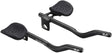 Vision TriMax Carbon Clip-ons 210–360mm Extension Range JS-Bend Shape Aero Bar Add-on – Carbon