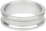 Wolf Tooth Precision Headset Stack Spacer - 10mm Raw Silver 1 pc.