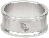 Wolf Tooth Precision Headset Stack Spacer - 15mm Raw Silver 1 pc.