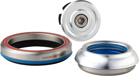 Cane Creek Hellbender 70 Headset - IS41/28.6/H9 Upper | IS52/40 Lower Tapered Silver