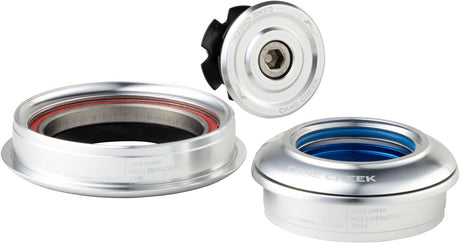 Cane Creek Hellbender 70 Headset - ZS44/28.6/H8 Upper | ZS56/40 Lower Tapered Silver