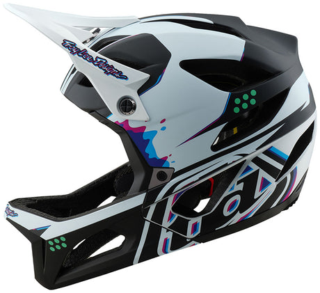 Troy Lee Designs Stage Helmet – Trooper White X-Small/Small