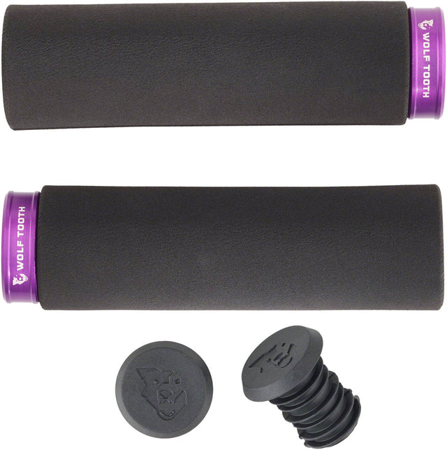 Wolf Tooth Fat Paw Lock-on Grips - Ultraviolet Purple