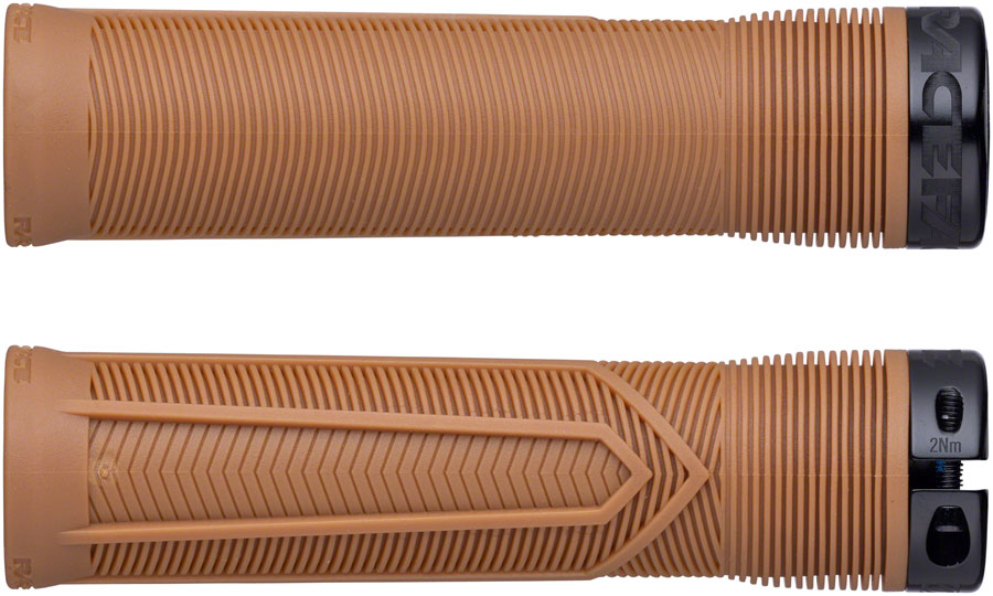 RaceFace Chester Grips - Lock-On Gum/Black 31mm