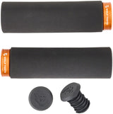 Wolf Tooth Fat Paw Lock-on Grips - Black/Orange