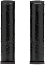 Brooks Willow Leather Grips - Black 130/130mm