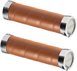 Brooks Slender Leather Grips - Honey 130/130mm