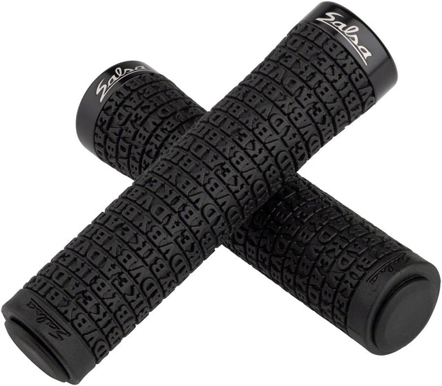 Salsa Backcountry Lock-On Grips - Black Lock-On