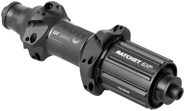 DT Swiss 180 EXP Rear Hub - QR x 130mm Rim Brake HG 11 Road BLK 24H Straight Pull 36pt