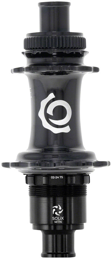 Industry Nine Solix Classic Rear Hub - 12 x 148mm Center-Lock XD Black 28H