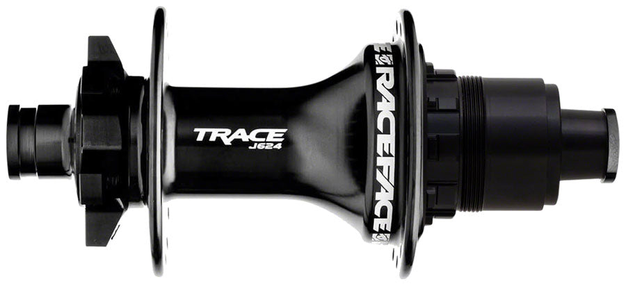 RaceFace Trace J-Bend 624 Rear Hub - 12 x 148mm 6-Bolt XD Black 32H