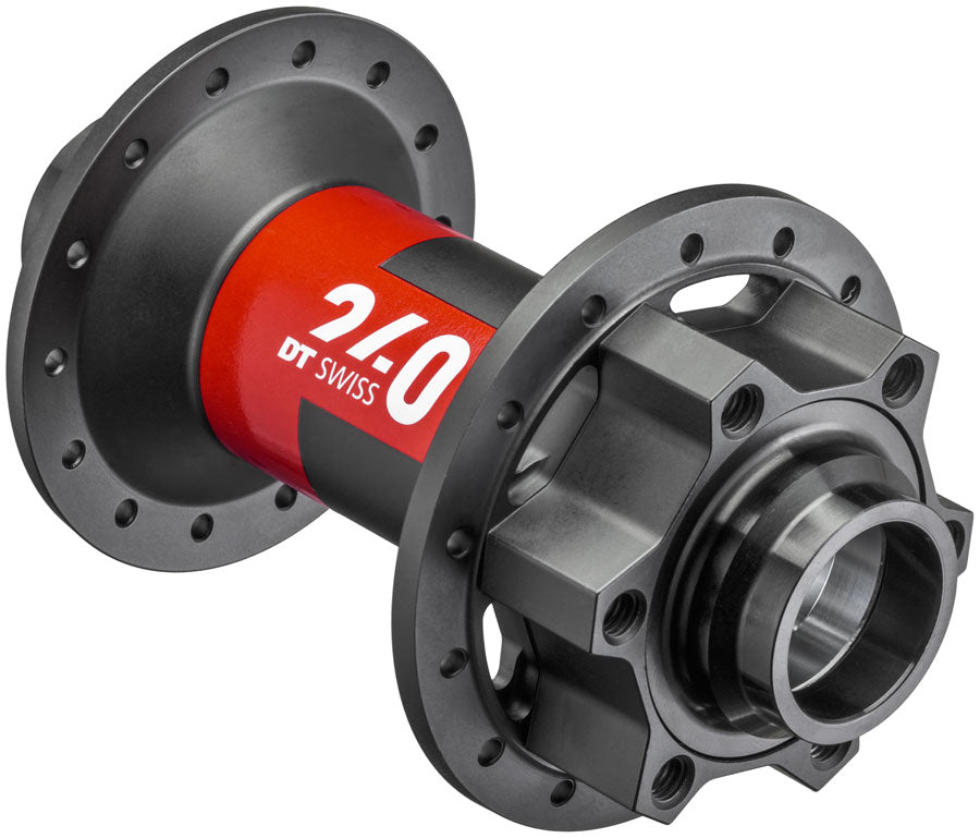 DT Swiss 240 Front Hub - 20 x 110mm DH Boost 6-Bolt Black/Red 32H