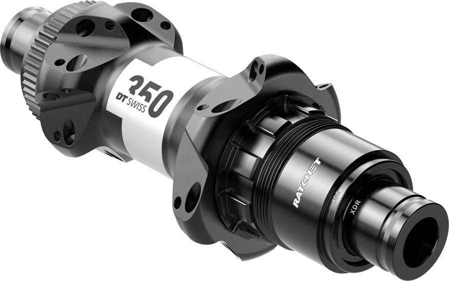 DT Swiss 350 Rear Hub - 12 x 142mm Center-Lock XDR BLK 24H Straightpull 36pt Straight Pull