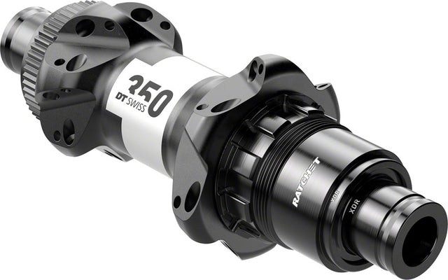 DT Swiss 350 Rear Hub - 12 x 142mm Center-Lock XDR BLK 24H Straightpull 36pt Straight Pull