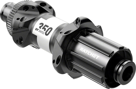 DT Swiss 350 Rear Hub - 12 x 142mm Center-Lock HG11 Road BLK 24H Straightpull 36pt Straight Pull