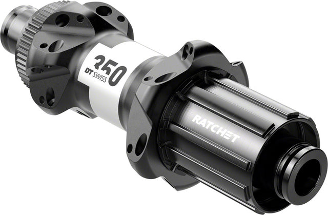 DT Swiss 350 Rear Hub - 12 x 142mm Center-Lock HG11 Road BLK 24H Straightpull 36pt Straight Pull