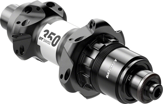 DT Swiss 350 Rear Hub - QR x 130mm Rim Brake XDR BLK 24H Straightpull 36pt Straight Pull