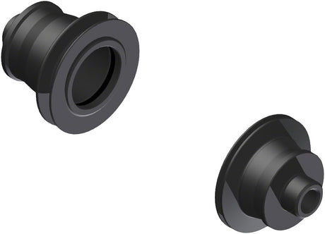 DT Swiss Front Axle Conversion Kit - 5 mm quick release Press fit Black