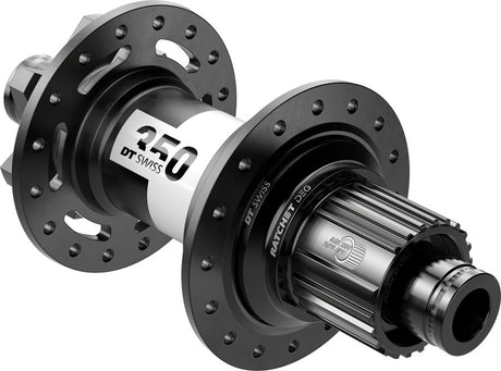 DT Swiss 350 DEG Rear Hub - 12 x 148mm 6-Bolt Micro Spline Black 32H 72pt