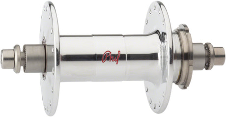 Phil Wood High Flange Rear Hub - Threaded x 120mm Rim Brake Threaded Polished Silver 32H